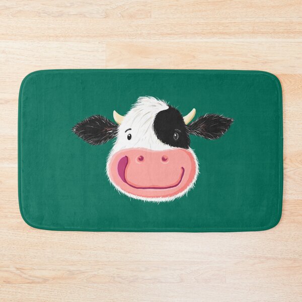 Item preview, Cute Smiling Dairy Cow designed and sold by brodyquixote.