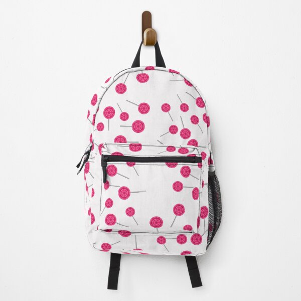 Item preview, Copy of Pink swirly lollipop pattern on white designed and sold by VioletStudio.