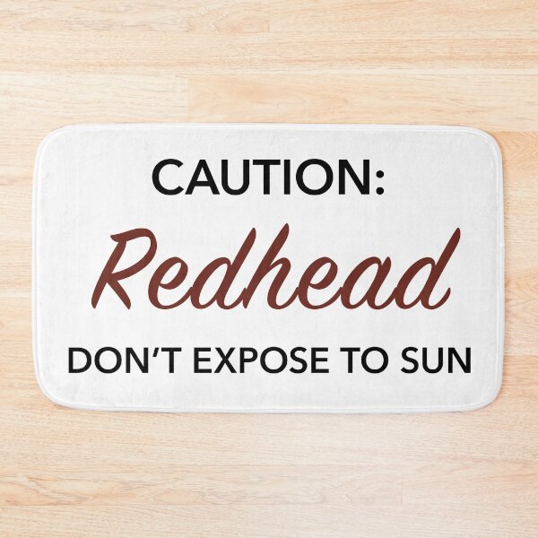 Item preview, Caution: Redhead designed and sold by Jill Weisman.