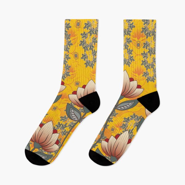 Item preview, Yellow Japanaiserie designed and sold by Caroline Swart.