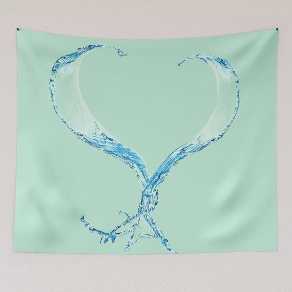 Item preview, The water plates in the shape of a heart. designed and sold by Karine Dupras.