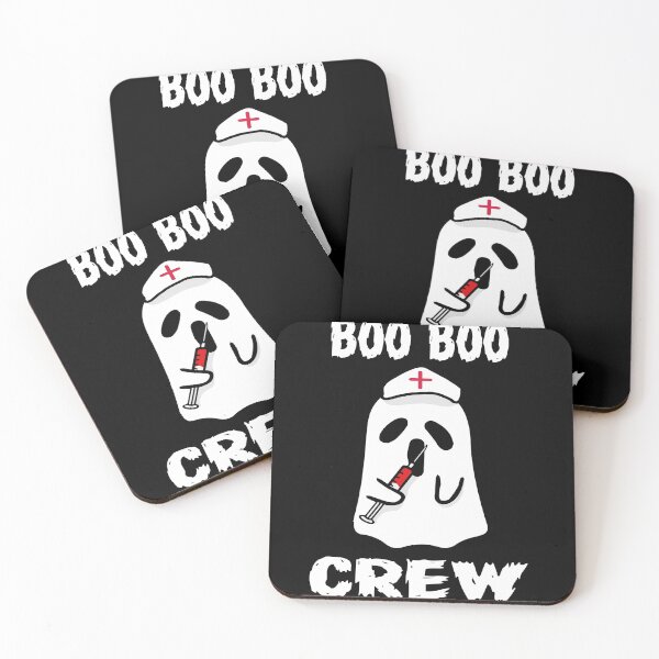 Item preview, Boo Boo Crew Ghost Paramedic Nurse Halloween Nursing Costume  designed and sold by MakeGoodChoices.