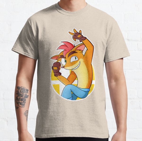 Bandicoot Clothing Redbubble - crash bandicoot woah meme shirt roblox crash bandicoot meme on me me