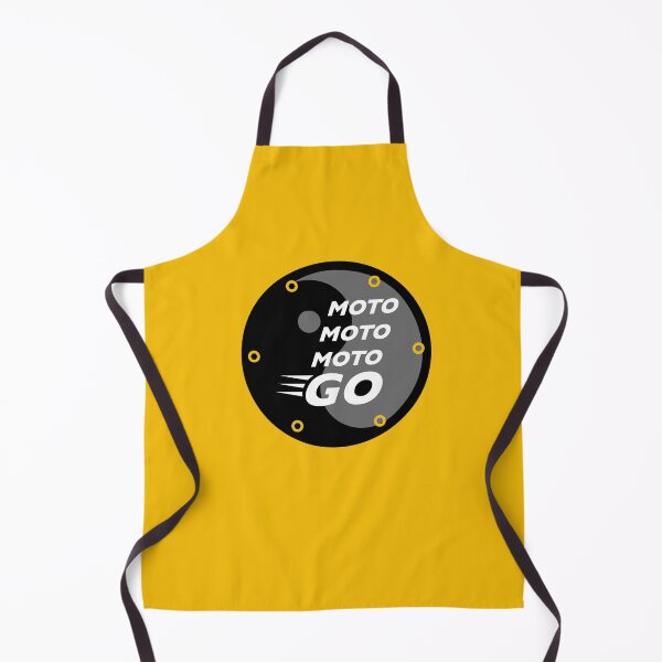 Item preview, Moto Moto Moto Go Yin Yang Motorcycle Emblem designed and sold by BourbonMania.