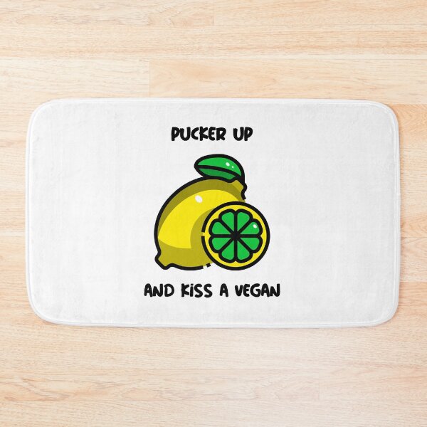 Item preview, Pucker Up and Kiss a Vegan designed and sold by Yogi  Teez.