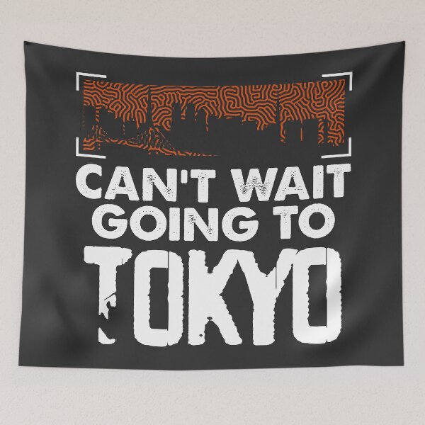 Item preview, Tokyo Japan Tourist Visitor Travel Skyline Silhouette Gift designed and sold by Maljonic.