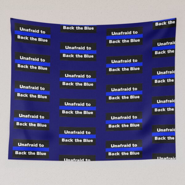 Item preview, Unafraid to Back the Blue designed and sold by Lawrence Baird.