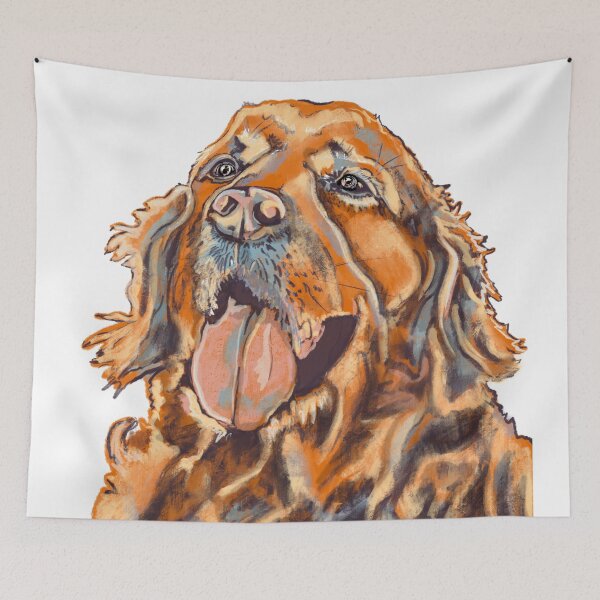 Item preview, Labrador dog painting/Happy smiling face designed and sold by DebbieJoyArt.