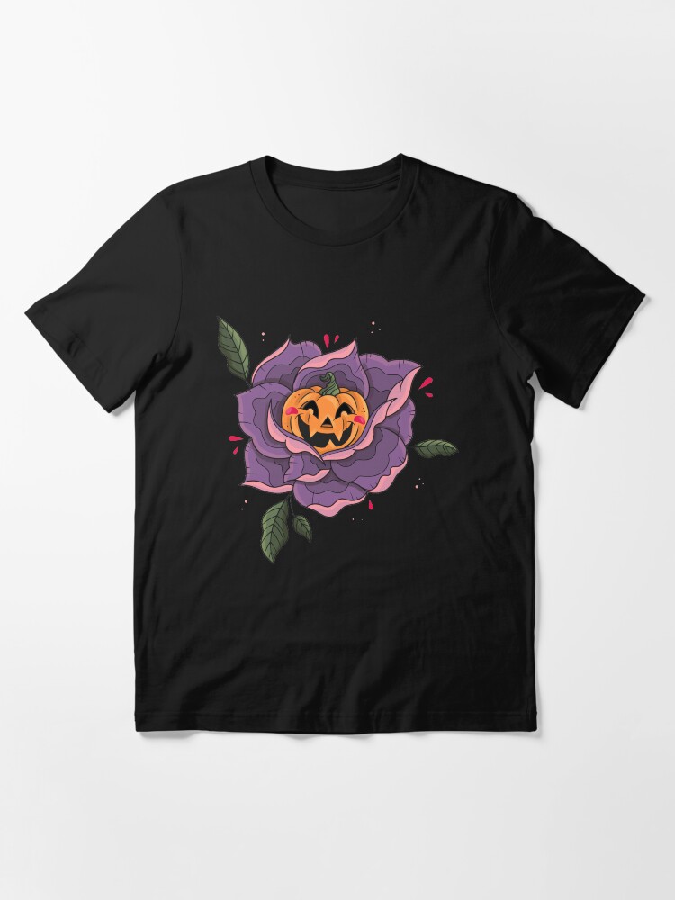 Alternate view of PUMPKIN ROSE Essential T-Shirt