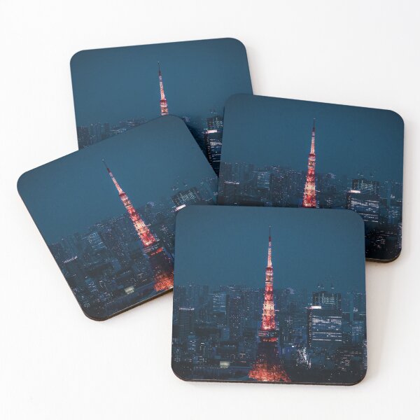 Item preview, Tokyo Tower city view  designed and sold by Japanculture.