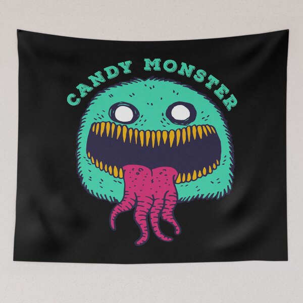 Item preview, Halloween Themed Aqua Monster designed and sold by Coder-T.