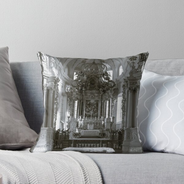 Item preview, Ebersmunster Abbey Cathedral majestic interior, baroque style, Alsace, France designed and sold by Alexander Sorokopud.