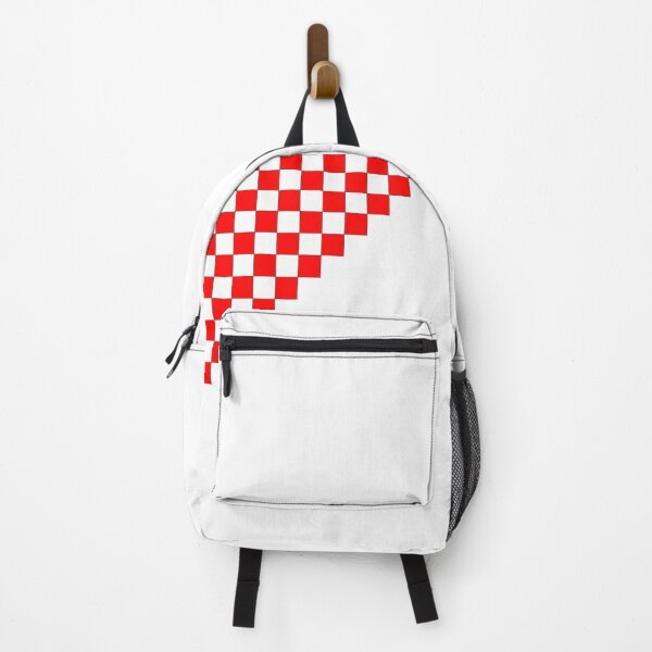 Item preview, Checkered White Red Triangle designed and sold by oxoxoxo.