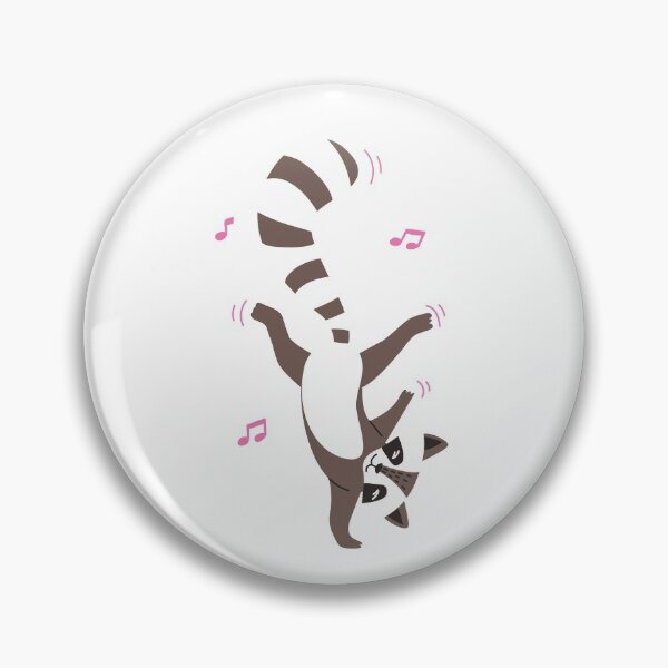 Item preview, Dancing raccoon designed and sold by Dankio.