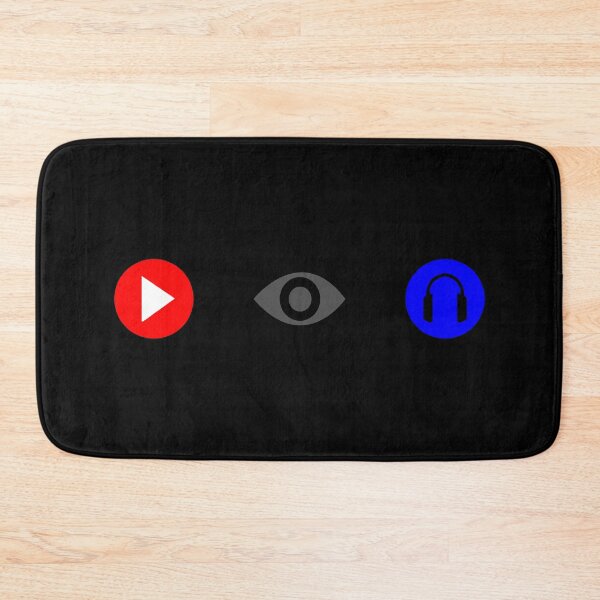 Item preview, Play watch listen minimalist icons designed and sold by Deegital18.