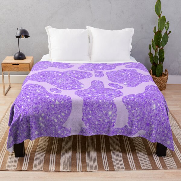 Item preview, purple cow print - but make it glitter! designed and sold by elizastreet.