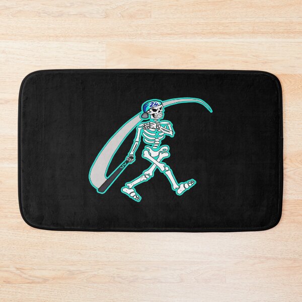 Artikelvorschau, Halloween Baseball-Skelett Ken Griffey Jr. entworfen und verkauft von romboshirt.