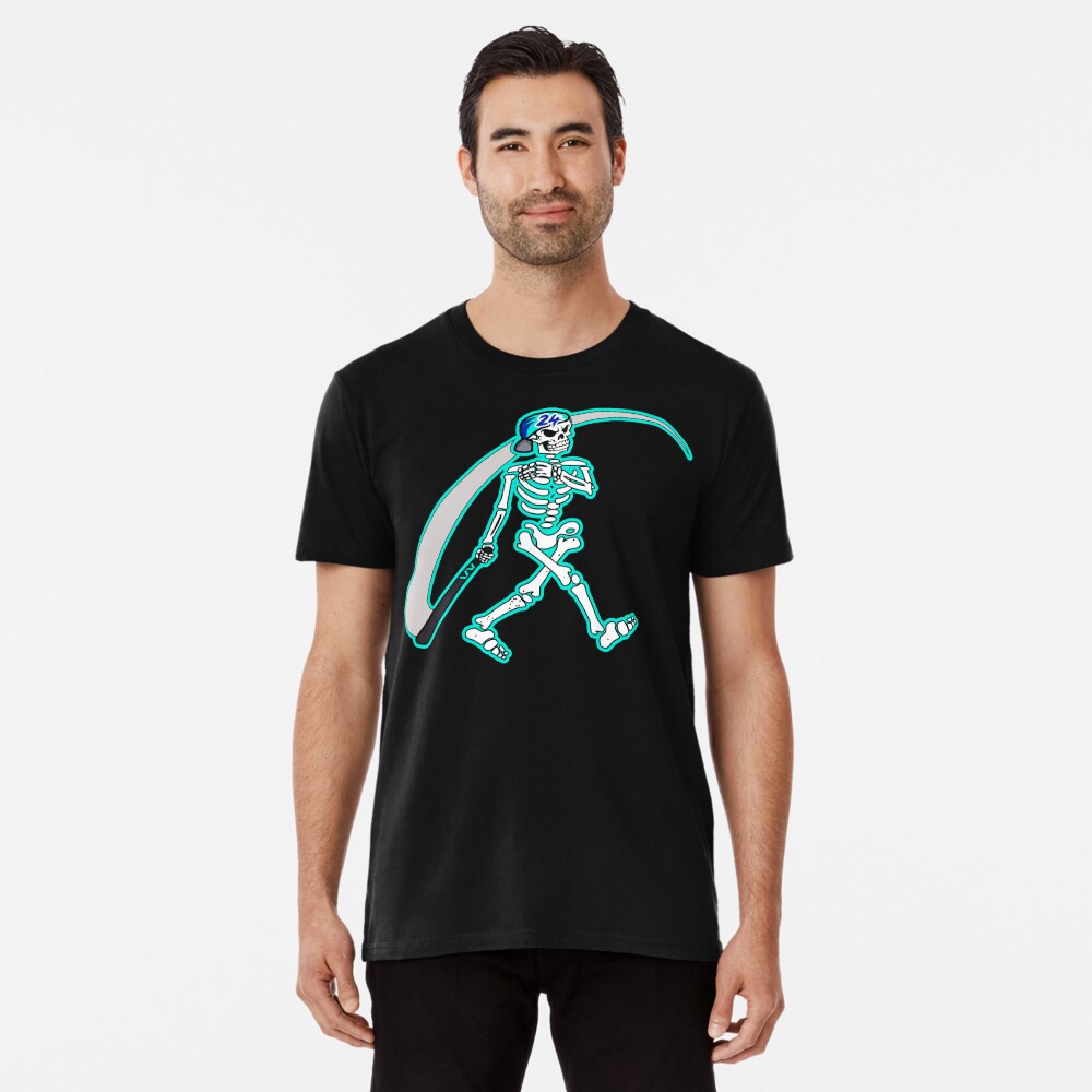 Halloween Baseball Skeleton Ken Griffey Jr | Active T-Shirt