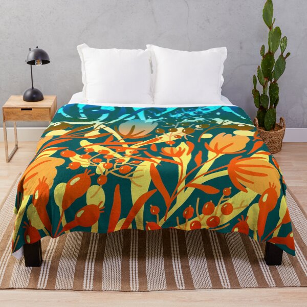 Item preview, Forest Autumn Gradient leaves collage designed and sold by dreamofdenim.