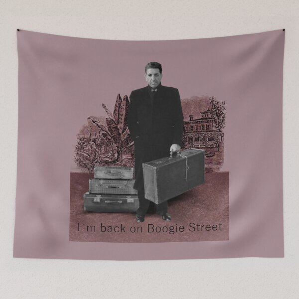 Item preview, Leonard Cohen Back on Boogie Street designed and sold by KALEIDOSCOPE UK.