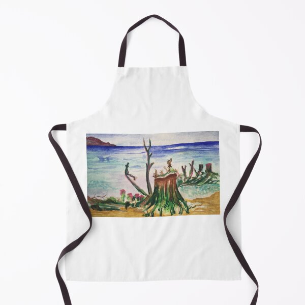 Item preview, Tree Stump Comes Alive on Maui Beach designed and sold by navitaelwell.