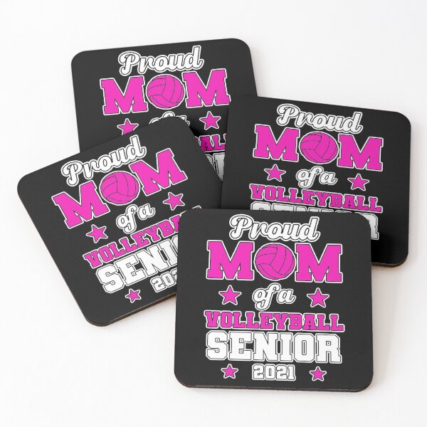Item preview, Proud Mom Of a Volleyball Senior 2021, VolleyBall Mom Funny Gift  designed and sold by Noahlaz.