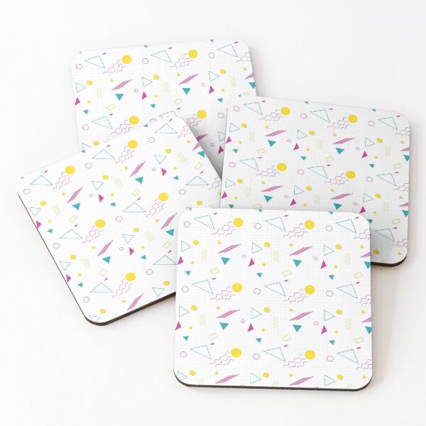 Item preview, Memphis Inspired Pattern - With Grid designed and sold by Takoto.