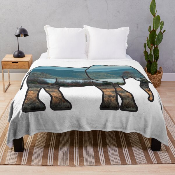 Item preview, Savanna Elephant's Natural Habitat designed and sold by unrealshop.