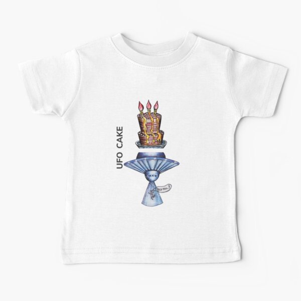 UFO CAKE by FrankenDuo steel blue Baby T-Shirt