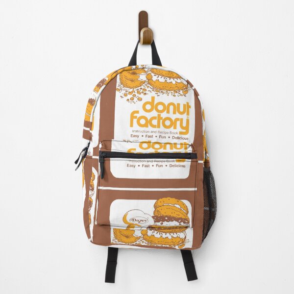 Item preview, DONUT FACTORY - RECIPES & INSTRUCTIONS designed and sold by ThrowbackAds.