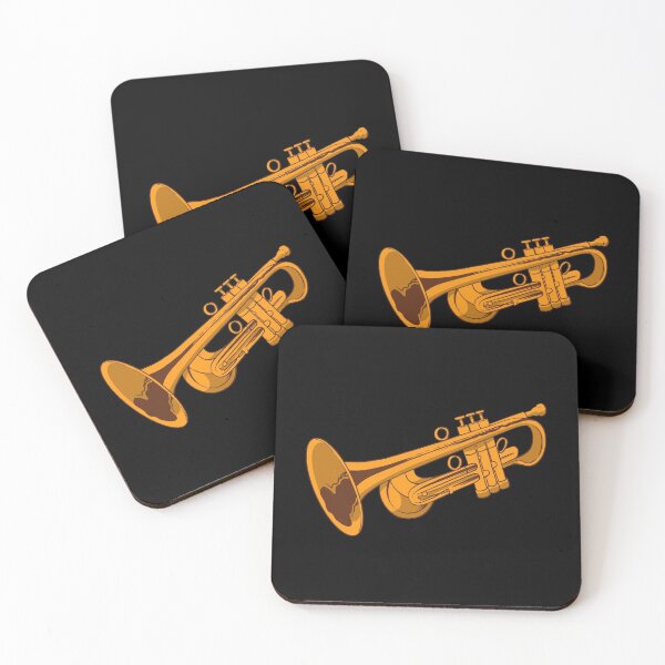 Item preview, Trumpets players trumpeters brass musicians designed and sold by Monkey Ful.