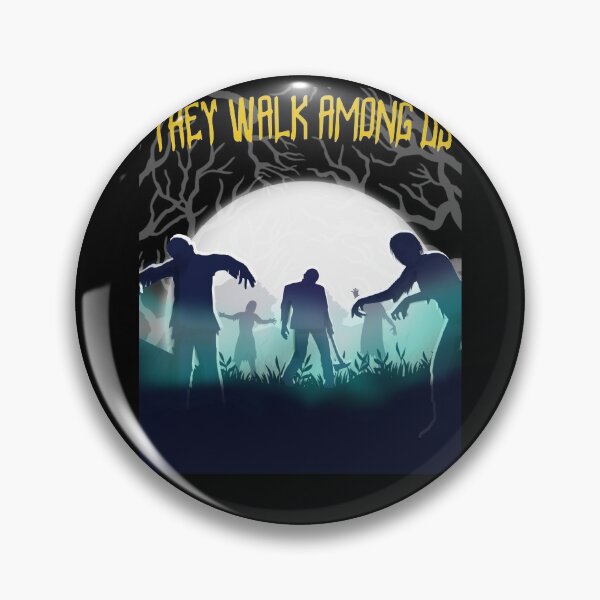 Item preview, They Walk Among Us Zombie Halloween Design designed and sold by up4tee.