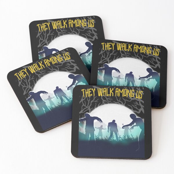 Item preview, They Walk Among Us Zombie Halloween Design designed and sold by up4tee.