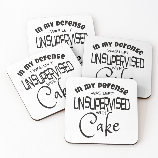 Item preview, In my defense I was left unsupervised with cake designed and sold by ReluctantChickn.