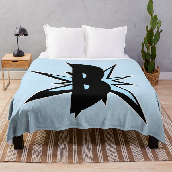 Item preview, Monogram B as comic cartoon alphabet initials gifts - letters designed and sold by MadandMean.