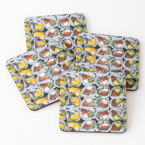 Item preview,    Sushi rolls pattern designed and sold by guaka-molly.