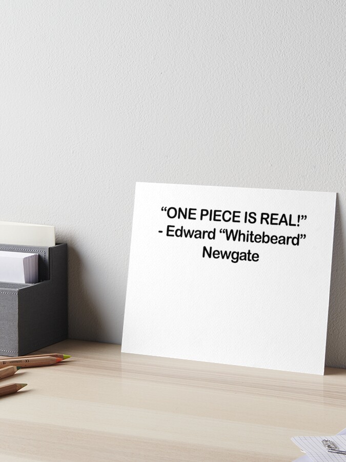 Whitebeard Quote Art Board Print By Epicanimequotes Redbubble