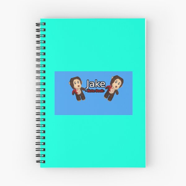 Item preview, Jake Notebook (Spiral) designed and sold by MsMerchStore.