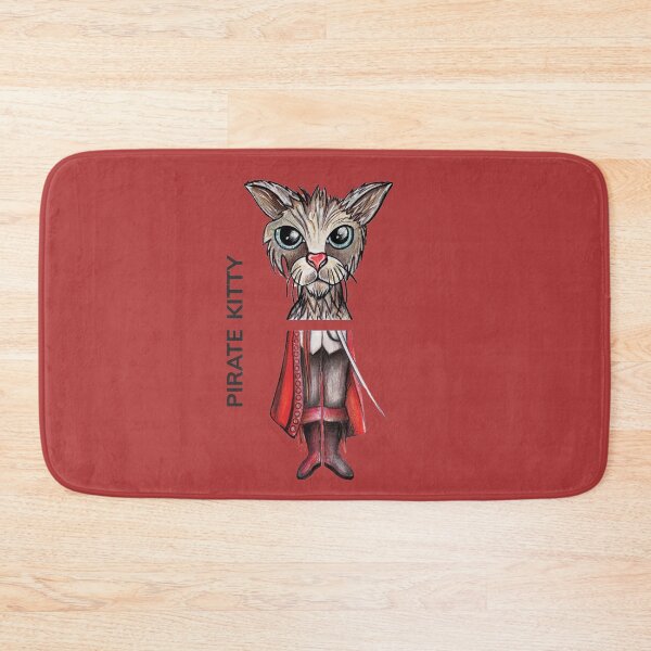 Item preview, Copy of PIRATE KITTY by FrankenDuo havoc red designed and sold by FrankenDuo.