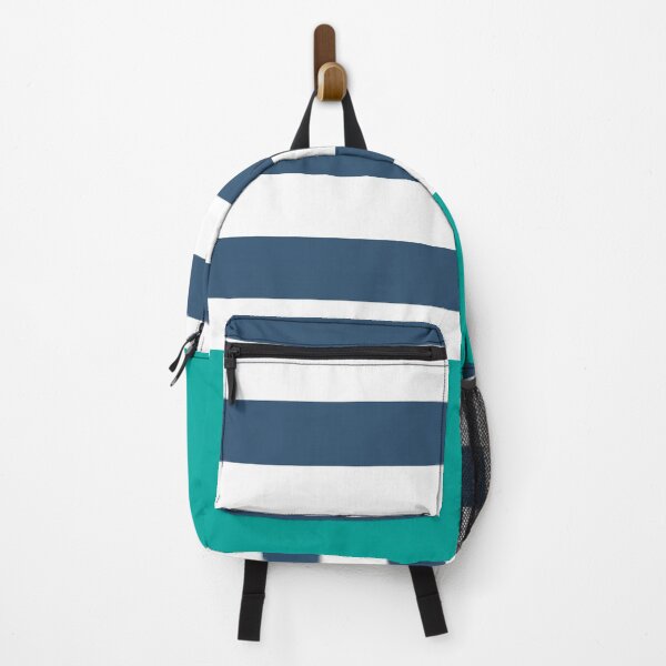 Item preview, Navy and green stripes designed and sold by flamendes.