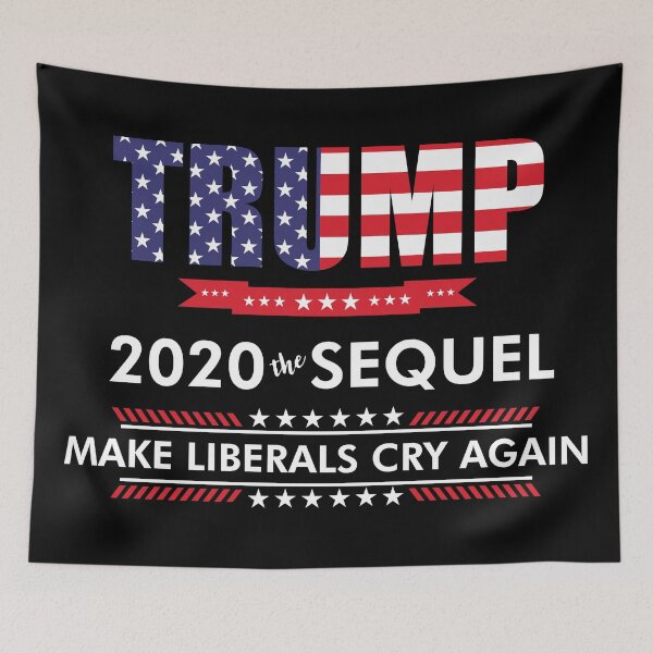 Item preview, Trump 2020 The Sequel Make Liberals Cry Again designed and sold by funnierthanthou.