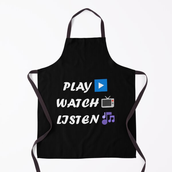 Item preview, Play Watch Listen Icons designed and sold by vibrantyy.