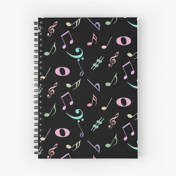 Item preview, Pastel Music Note aesthetic gradient pattern note Gift Idea designed and sold by AllLeftSides42.