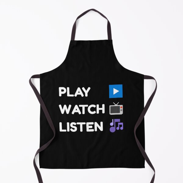 Item preview, Play Watch Listen designed and sold by vibrantyy.