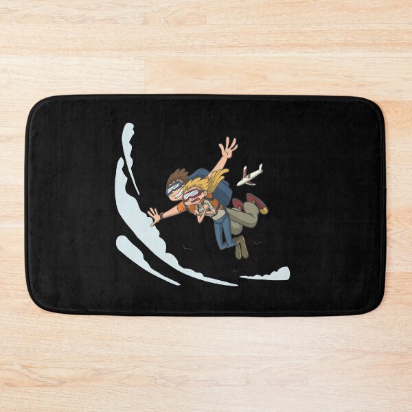 Item preview, Parachutist tandem from airplane designed and sold by Monkey Ful.