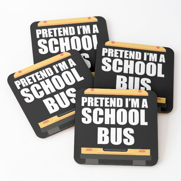 Item preview, Pretend I´m A School Bus Funny Bus Driver Halloween Costume  designed and sold by MakeGoodChoices.