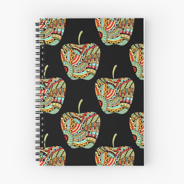 Item preview, Seemless artistic unique beautiful apple elaborate colorful designed and sold by RKSDesigns.