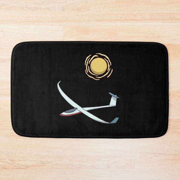 Item preview, Glider pilot gliding in the sunny blue sky designed and sold by Monkey Ful.