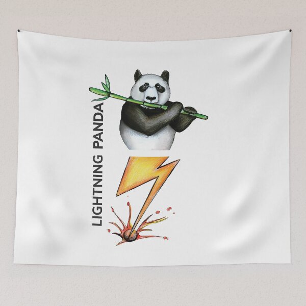 Aperçu de l'œuvre `` LIGHTNING PANDA '' par FrankenDuo créée et vendue par FrankenDuo.