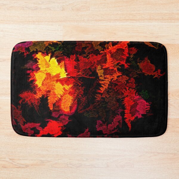 Item preview, Ferntopia abstract bright fall colors designed and sold by SulkaCreative.